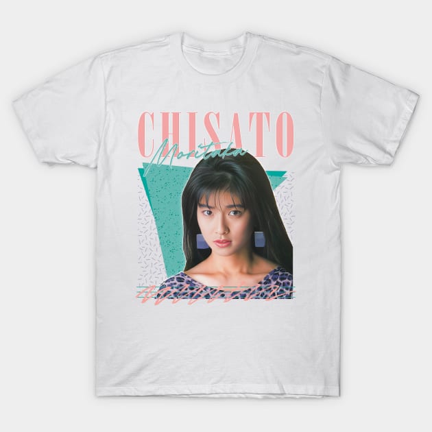 Chisato Moritaka /// 80s Aesthetic T-Shirt by DankFutura